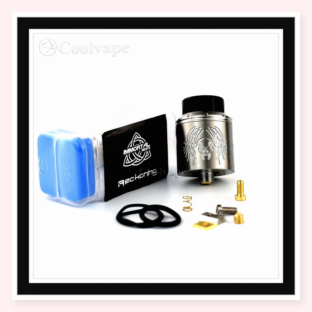 Wolfcoolvape Reckoning RDA 25m - Vape Coil Replacement review and price