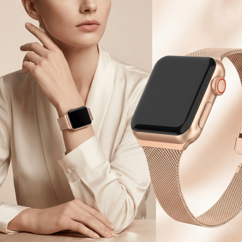 Milanese Loop for Apple Watch  - Mesh Coil Strip review and price