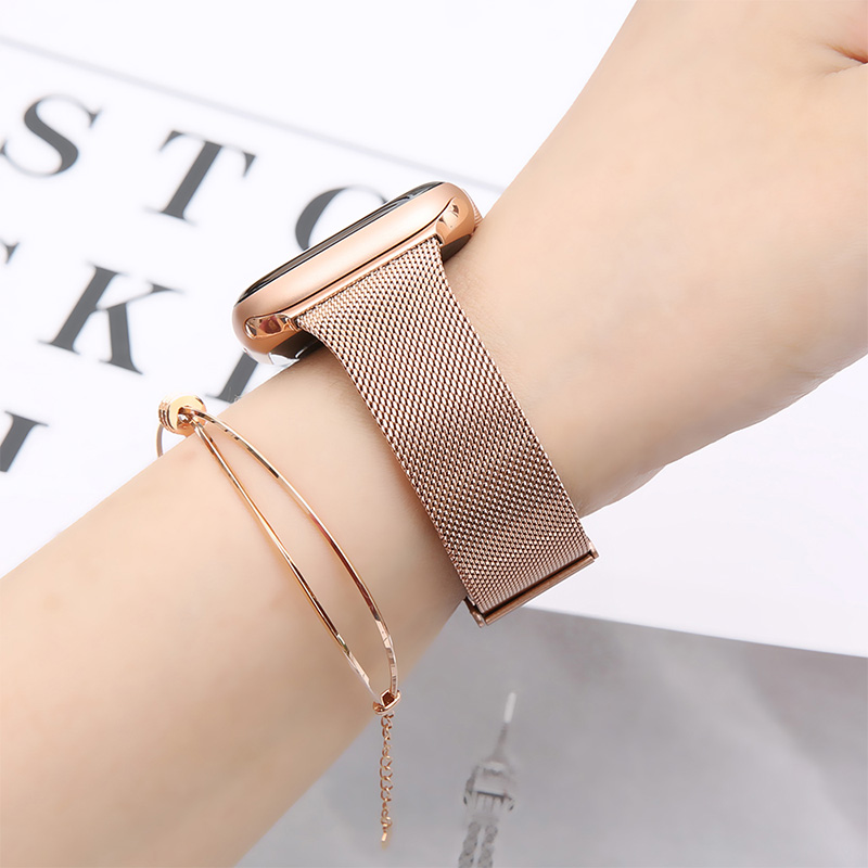 Milanese Loop for Apple Watch  - Mesh Coil Strip review and price