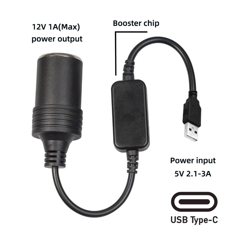5V 2A USB To 12V Cigarette Lig - Accessories Experts Vape review and price